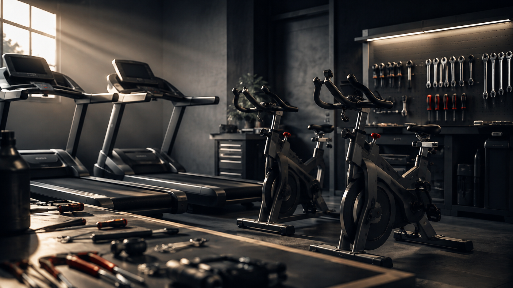 Mantenimiento de equipos de gimnasio